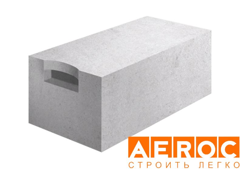 Газобетон Aeroc D500 625х150х250 мм