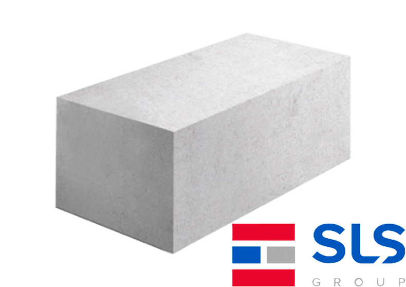 Газобетон Белорусский SLS D500 ровные грани 625х375х250 мм
